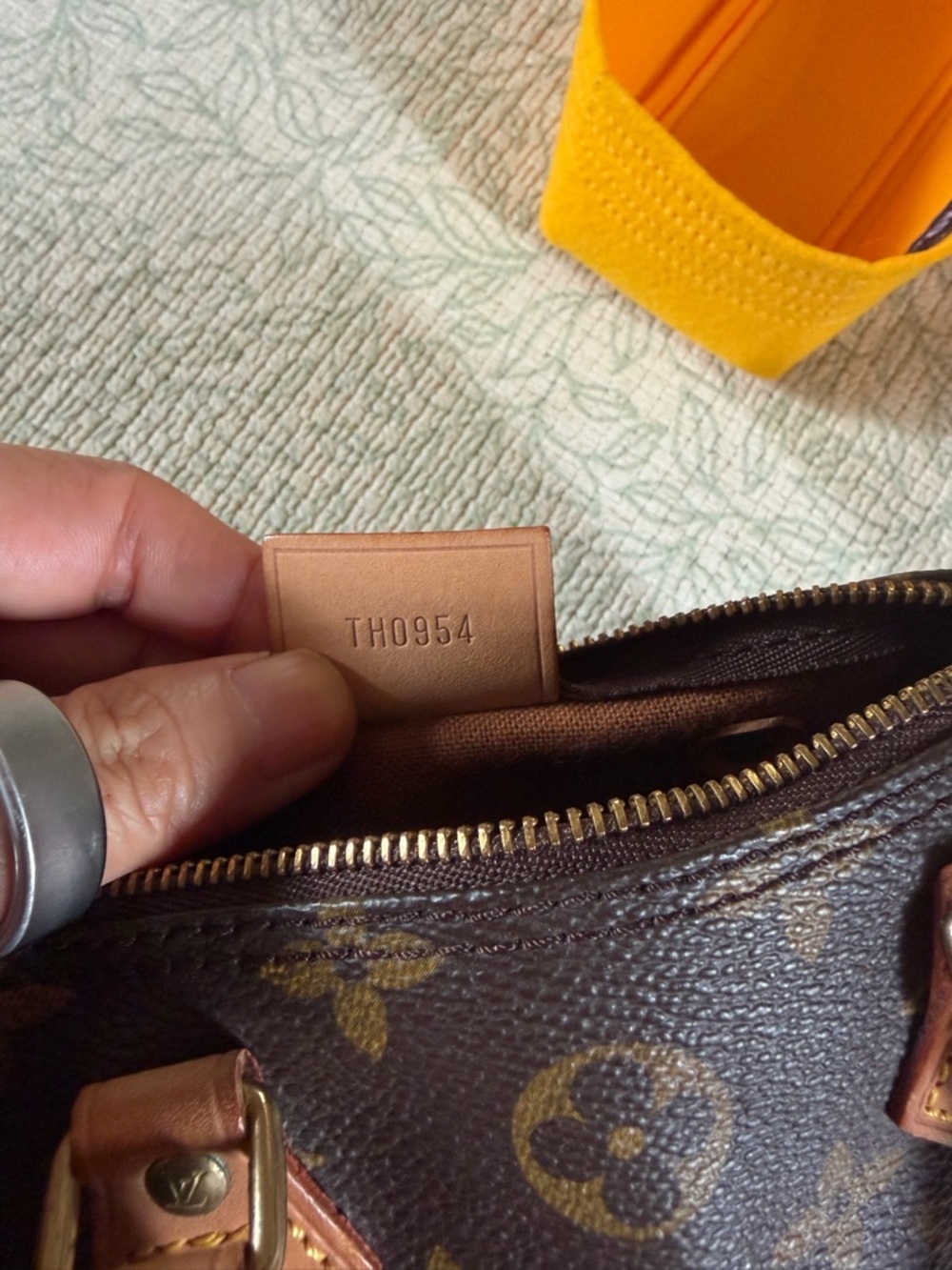 Louis Vuitton Monogram Nano Speedy (Vintage Mini Sac HL Speedy) - Picture 10 of 11